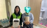 생활 가전 전달과 함께 생일…