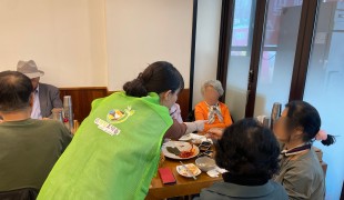 외식으로 함께한 따뜻한 한 …